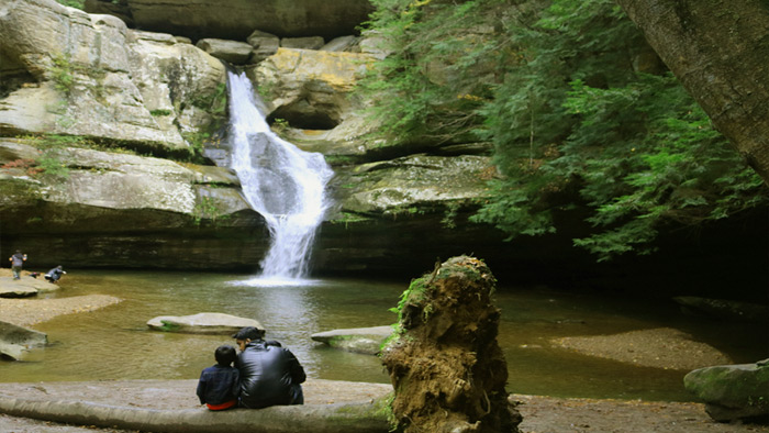 Cedar Falls - Hocking Hills State Park in Southern Ohio.