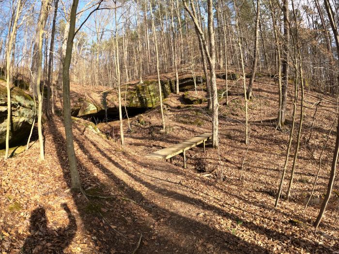 Lake Hope State Park in Southern Ohio. Furnace Trail.