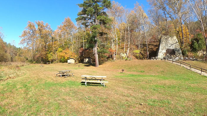 Lake Hope State Park - Furnace Area.