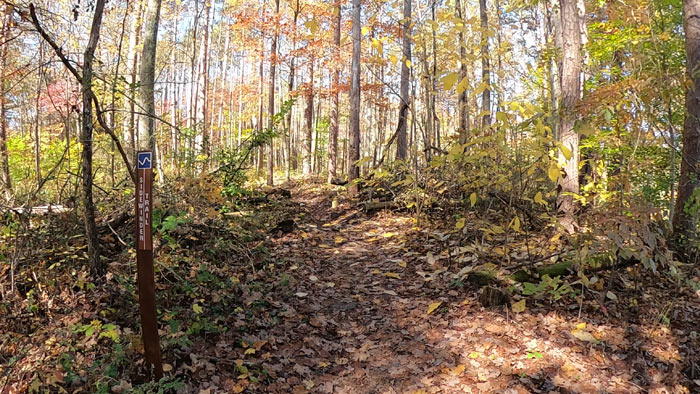 Little Sandy at Lake Hope - Bike Trail