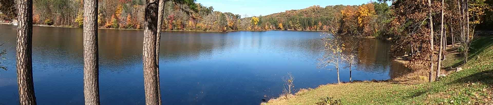 Lake Hope State Park Lake.