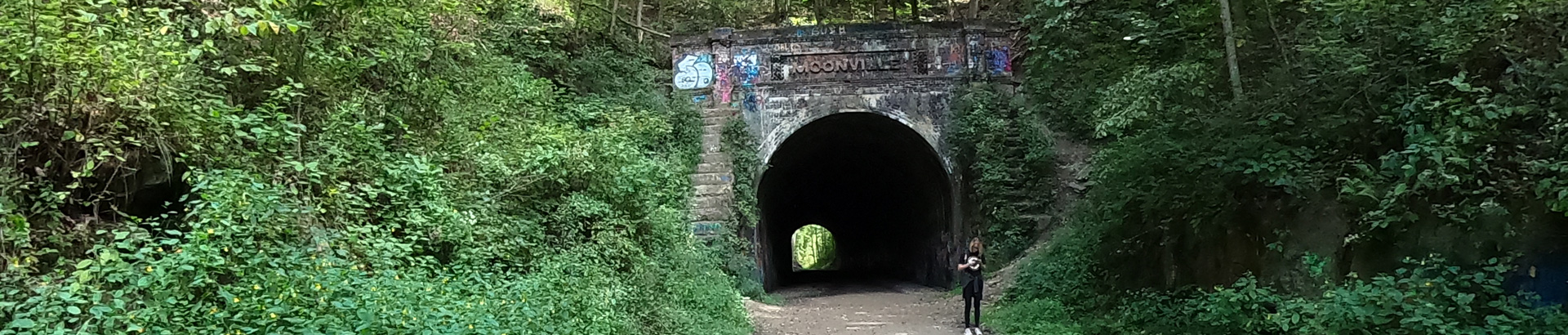 Moonville Tunnel.
