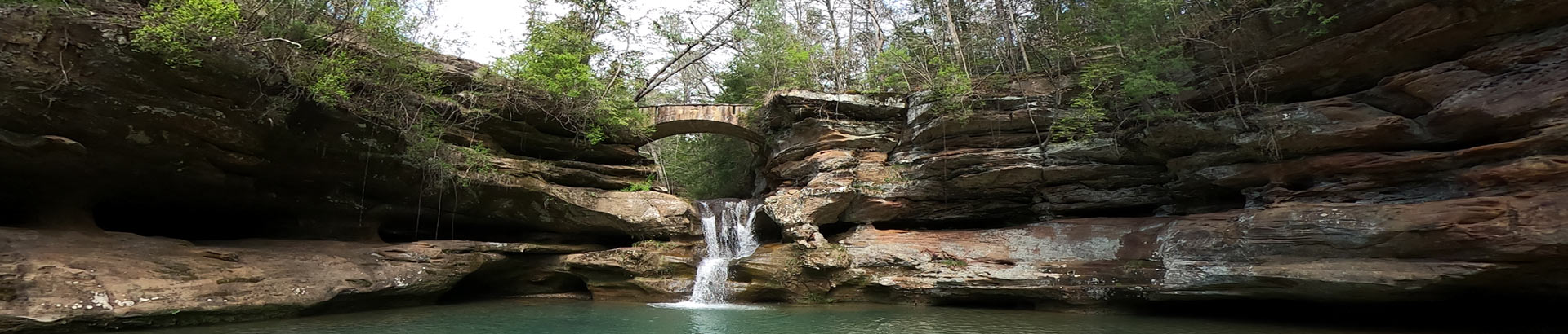 Upper Falls at Old Man's Cave.