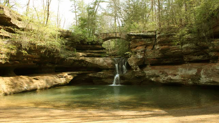 Old Man's Cave has hosted many weddings.