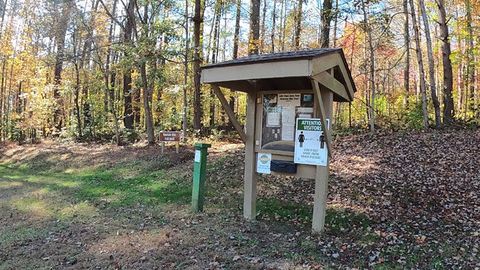 Little Sandy at Lake Hope - Bike Trail