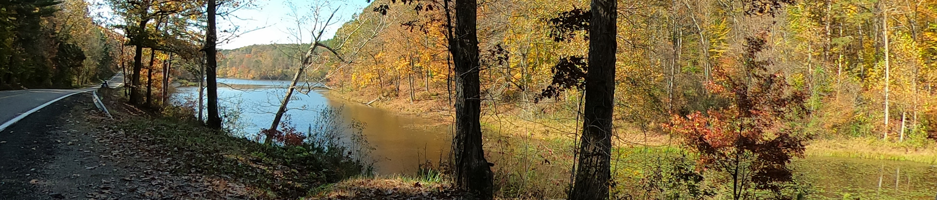 Lake Hope State Park Lake.